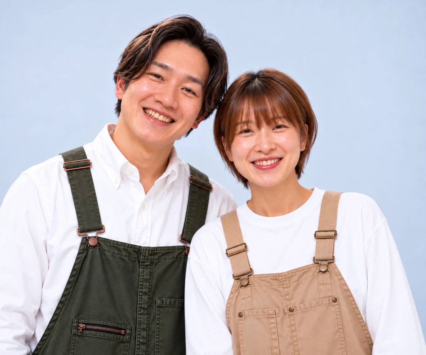 おしどり本舗の夫婦、鈴木将吾・美加子の宣材写真